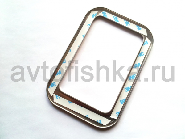 Mercedes W201, W202, W129, W170 декоративная накладка селектора выбора передач коробки автомат (АКПП), хромированная.