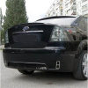 Козырек и накладка на багажник Ford Focus 2