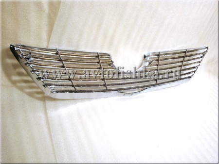 Toyota Corolla (06-) решетка радиатора и переднего бампера хромированные, комплект 2 шт.