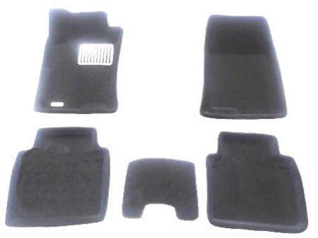 Honda Accord (08-12) всесезонные 3D коврики салона с противоскользящими накладками