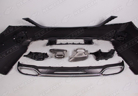 Mercedes-Benz S-Klasse W222 рестайлинг 2017 - 2020 AMG пакет с порогами