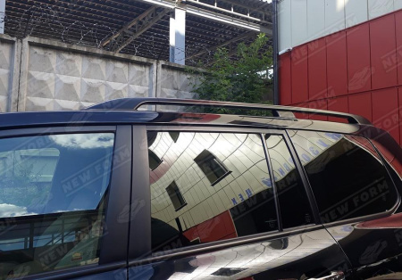 Toyota Land Cruiser LC 200 (1 рестайлинг) 2012 - 2015 Рейлинги черные