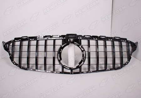 Mercedes-Benz C-Klasse W205 рестайлинг 2018 - 2021 Решетка радиатора AMG GT черная