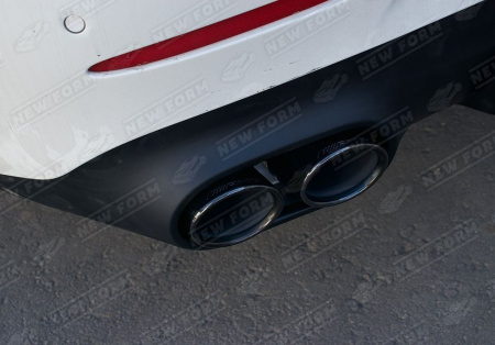 Mercedes-Benz CLS-Klasse C257 2017 - н.в. Диффузор с черными насадками 5.3 AMG