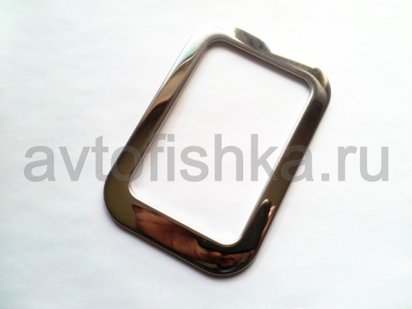 Mercedes W201, W202, W129, W170 декоративная накладка селектора выбора передач коробки автомат (АКПП), хромированная.