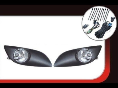 Toyota Yaris, Vitz (09-) хэтчбек фары передние противотуманные, установочный комплект