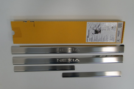 Daewoo Nexia (94-99) накладки на внутренние пороги, к-кт 4шт.