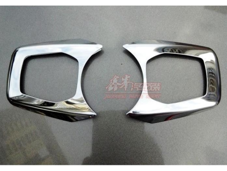 Ford Mondeo, Focus (07-) накладки на плафон салона из нержавеющей стали, комплект 2 шт.