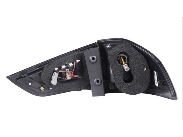 Mitsubishi Pajero Sport, Challenger (09-) фонари задние светодиодные красно-тонированные, комплект 2 шт.