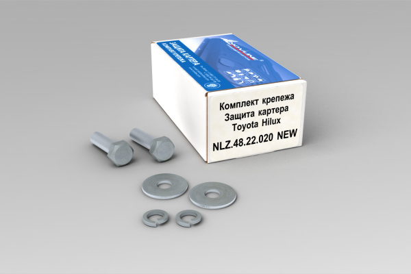 Комплект ЗК и крепеж TOYOTA Hilux (2010-2015) 2,5 дизель МКПП