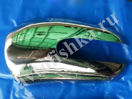 Mercedes ML W164, GL X164 (2006-2009) накладки на зеркала с поворотниками из нержавеющей стали, 2 шт.