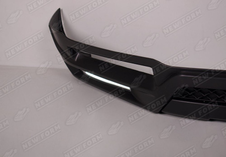 Mercedes-Benz G-Klasse W464 2018 - н.в. Юбка переднего бампера Brabus с ходовыми огнями