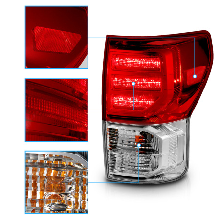 Toyota Tundra (2007-2013) задние фонари светодиодные красные