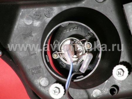 Suzuki Swift (04-) фары передние линзовые черные, со светодиодами, комплект 2 шт.