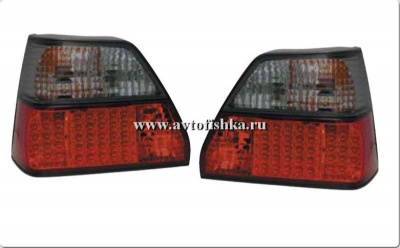 Volkswagen Golf 2 (85-92) фонари задние светодиодные красно-тонированные, комплект 2 шт.