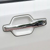 Mitsubishi Pajero 4 (2006-) накладки на ручки дверей хромированные, пластик, комплект 4 шт.