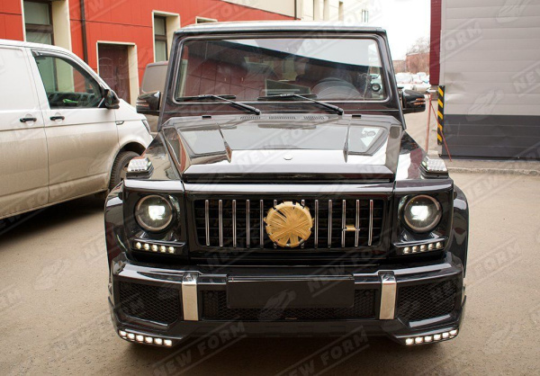Mercedes-Benz G-Klasse W463 1990 - 2018 Юбка переднего бампера Brabus