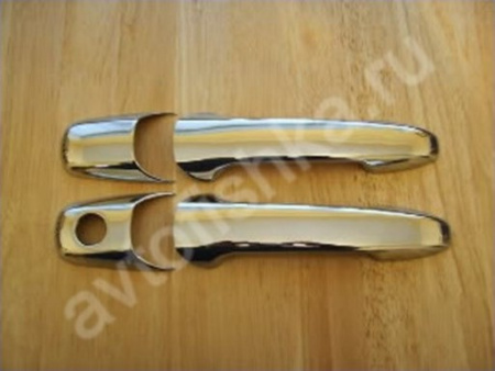 Ford Ranger (2007-2012) накладки на ручки дверей из нержавеющей стали, 2 шт.