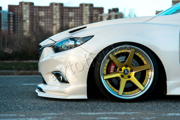 Mazda 6 (13 – 18) реснички на фары SPORT 1