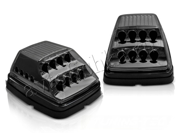 Mercedes G-Klasse W463 (97-) бегущие повторители поворотов (тонированные), комплект 2 шт.