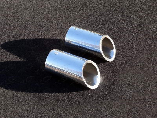 Volkswagen Tiguan (17–) Насадка на глушитель Premium 150 мм (D76мм, D60мм, комплект)