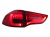 Mitsubishi Pajero Sport, Challenger (09-) фонари задние светодиодные красно-тонированные, комплект 2 шт.
