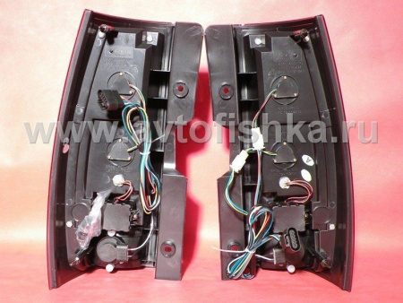 Chevrolet Tahoe, Suburban, GMC Yukon, Denali (07-) фонари задние светодиодные тонированные, комплект 2 шт.