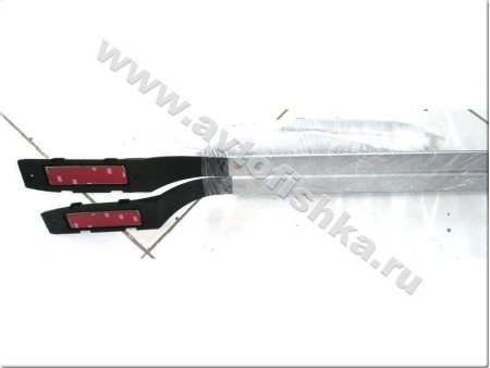 Nissan Qashqai (06-) рейлинги продольные на крышу, алюминиевые серебристые, комплект.