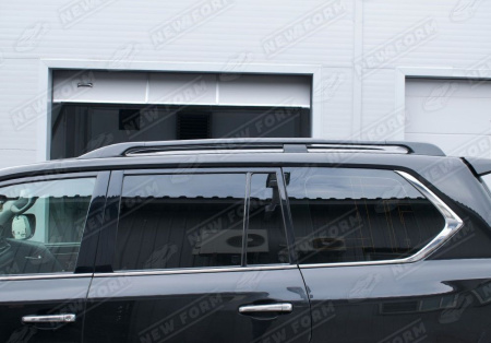 Lexus LX 570 (2 рестайлинг) 2015 - н.в.  Рейлинги на крышу черные