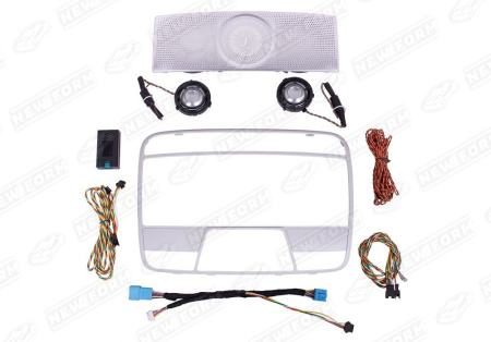 Mercedes-Benz S-Klasse W222 рестайлинг 2017 - 2020 Динамик потолочный Burmester рамка серебро