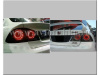 Honda Civic VIII (06-) задние фонари светодиодные красно-хромированные, комплект 2 шт.