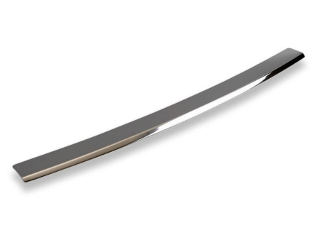 Kia Rio (2011-) седан и хэтчбек накладка на задний бампер из полированной нержавеющей стали