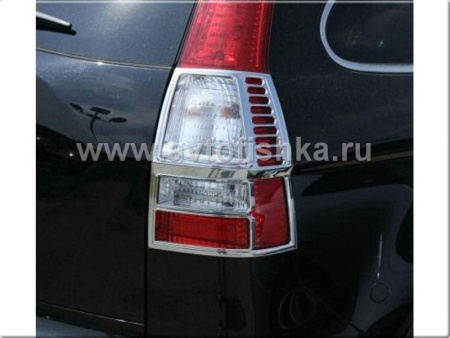 Honda CR-V III (06-) накладки декоративные хромированные, пластиковые, комплект