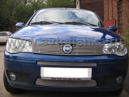 Fiat Albea (03-) накладка на решетку радиатора