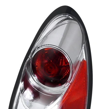 Chrysler PT Cruiser (2001-2005) фонари задние красно-хромированные Altezza стиль