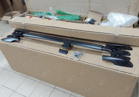 Toyota Land Cruiser LC 200 (2 рестайлинг) 2015 - н.в. Рейлинги черные