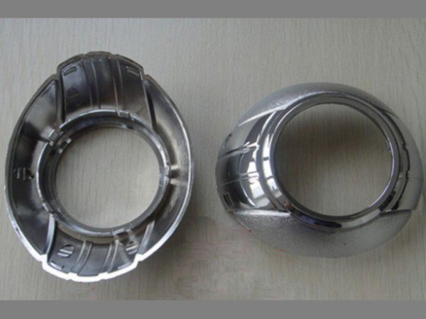 Ford Focus, S-Max (2012-) хромированные рамки протвотуманных фар, комплект 2 штуки