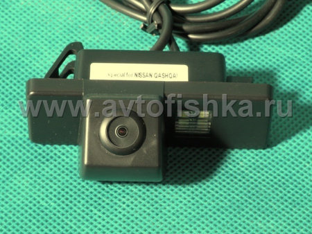 Nissan Qashqai, X-Trail, Tiida, Micra, Note, Pathfinder, Patrol камера заднего вида, цветная, герметичная, с относительной разметкой и светодиодной подсветкой