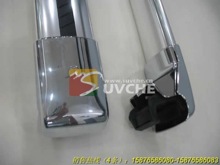 Mercedes-Benz GL class (07-) поперечины хромированные "New Alustyle" на продольные рейлинги