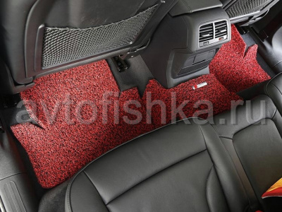 Эмблема Audi S-line из полированного алюминия для ковриков салона - 1 шт., 18х64 мм