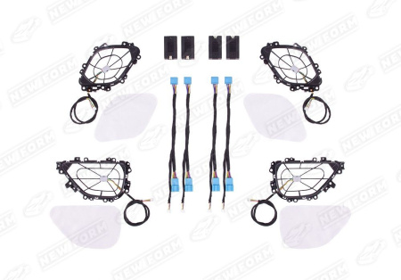 Mercedes-Benz GLS-Klasse X167 2019 - 2023 Подсветка накладок на динамики передних дверей