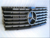Mercedes C-class W202 решетка радиатора карбоновая, дизайн Big Star Sport.