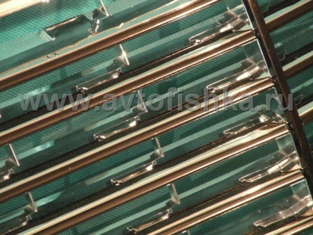 Mercedes W124 E class (93-95) решетка радиатора хромированная, "Авангард", вставка.