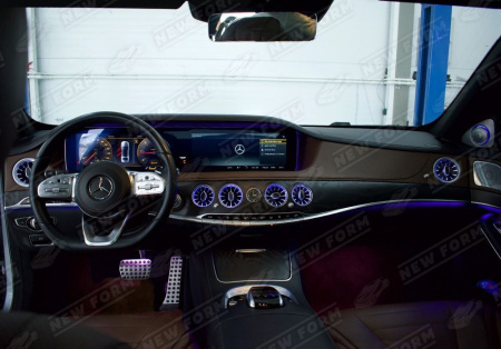 Mercedes-Benz S-Klasse W222 рестайлинг 2017 - 2020 Воздуховоды вентиляции и отопления салона