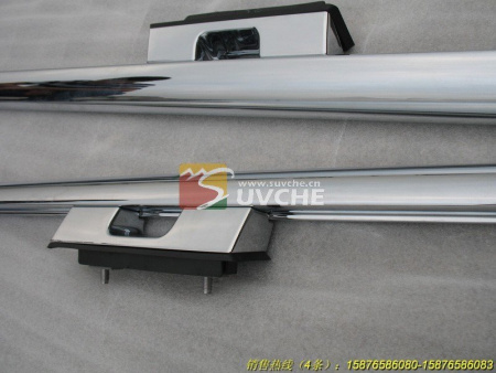 Mercedes-Benz GL class (07-) рейлинги продольные на крышу хромированные, алюминиевые, комплект.