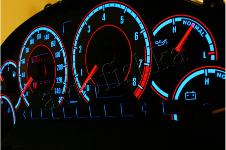 Ford Probe светодиодные шкалы (циферблаты) на панель приборов