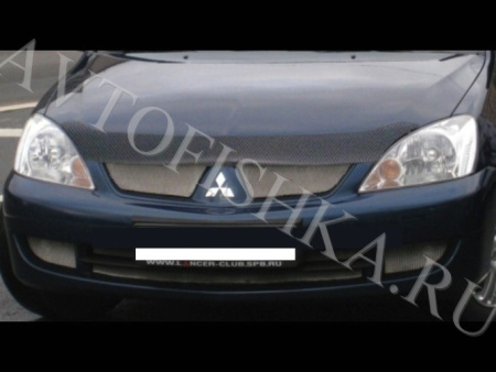 Дефлектор капота карбон Mitsubishi Lancer 2003-2006