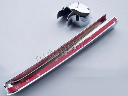 Audi Q5 (08-17) хромированные накладки на поводок заднего стеклоочистителя