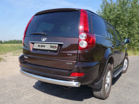 Great Wall Hover H5 (10–) Накладка на задний бампер (зеркальная)