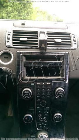 Декоративные накладки салона Volvo S40 2004-н.в. полный набор